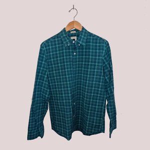 Secret Wash for J. Crew Slim Shirt - Blue/Green